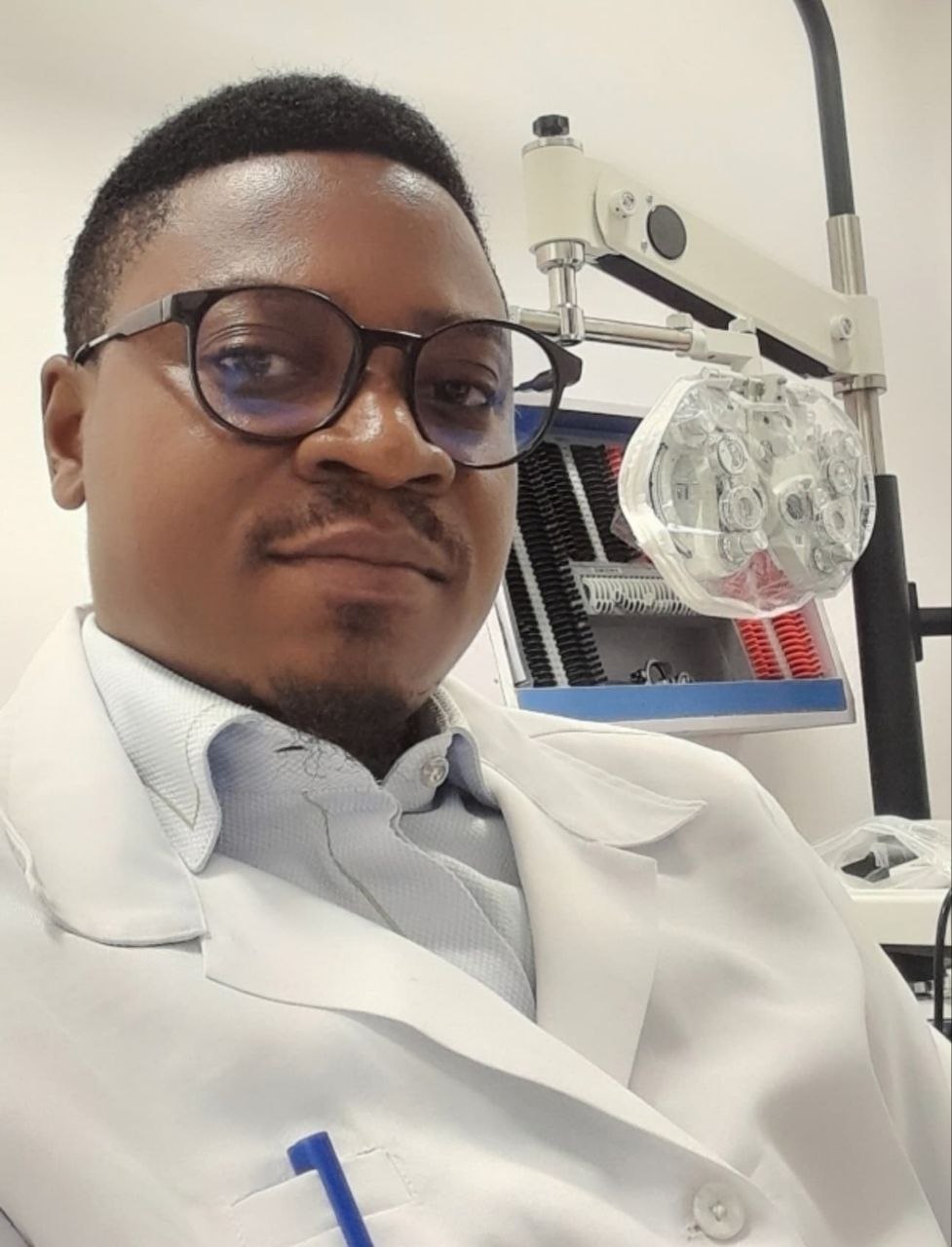 Dr. Peter Aina — Eye Ambassadors Clinic, Epe Lagos